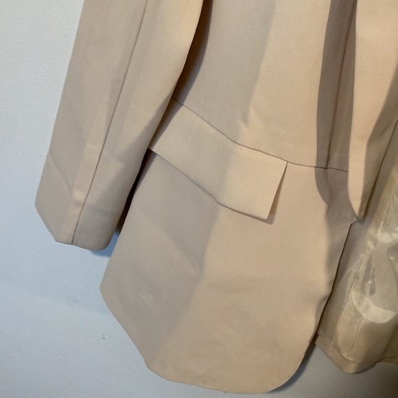 KIRUNDO Blazer Long Sleeve Open Front Work Suit Office Blazer Jacketwith Pockets - Picture 11 of 16